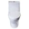 Eago MODERN DUAL FLUSH ECO-FRIENDLY HIGH EFFICIENCY CERAMIC TOILET TB346 - alternate 2